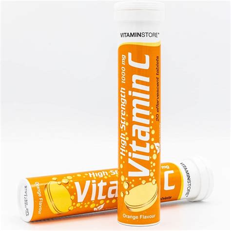 Vitamin Store High Strength Effervescent Vitamin C 1000mg 20 Tablets