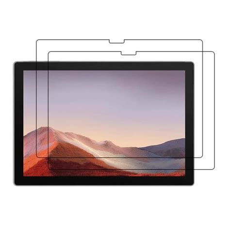 2 Pièces Verre Trempé Pour Microsoft Surface Pro 7 12 3 Film