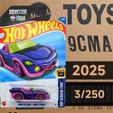 BTF Hot Wheels2025A Batch Alloy Sports Car Trolley C4982Tesla Honda Civic Nissan Gtr 4YST