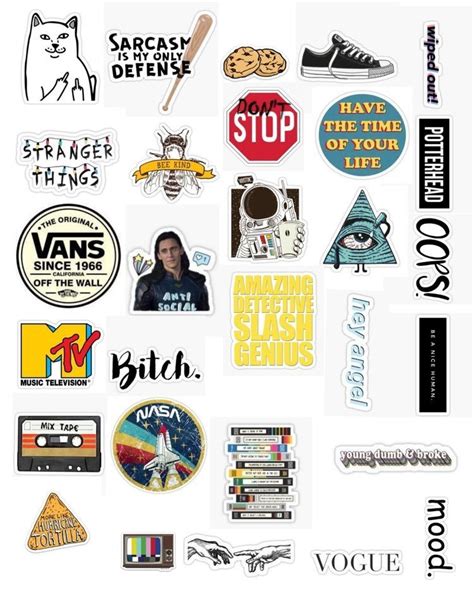 Pin de Madisoncasey em Aesthetic stickers Adesivos imprimíveis