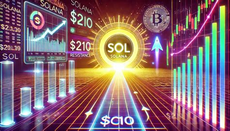 Solana SOL Approaches Make Or Break Resistance 210 Target In Sight