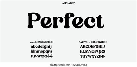 Perfect Abstract Quality Font Alphabet Minimal Stock Vector Royalty Free 2251829863 Shutterstock