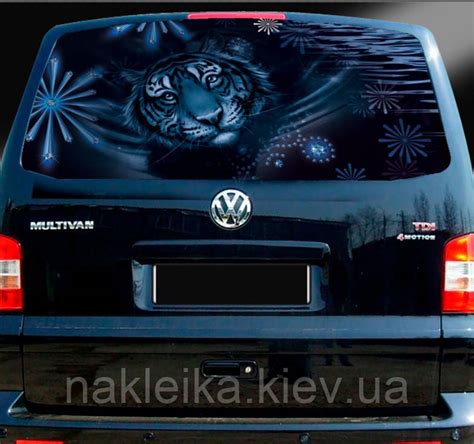Купить Наклейки на заднее стекло авто 3D Naklei Ka 127 универсал, цена ...