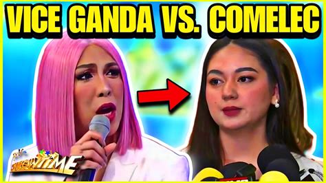 Vice Ganda Reacts To Sexy Babe Contestant Heart Aquinos Comelec Controversy On Its Showtime