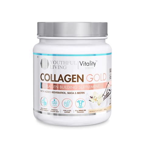 Yl Collagen Gold G Vanilla Youthful Living