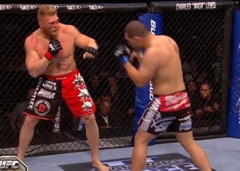 Cain Velasquez Vs Brock Lesnar After Fight