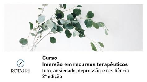 Imers O Em Recursos Terap Uticos Para Luto Ansiedade Depress O E