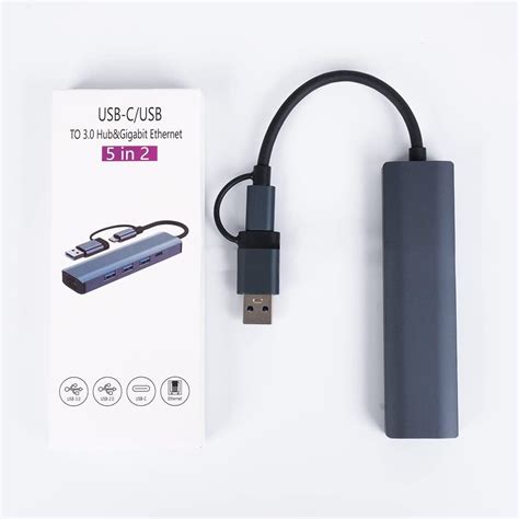 Amazon SIKAI CASE 新型 USB C USB A ハブ 5 in 2 変更コネクター付き usb ハブ Type c