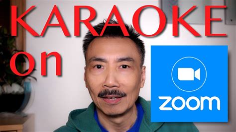 Karaoke On Zoom The Simplest Set Up Youtube