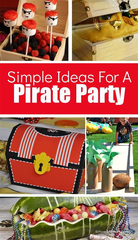 Pirate Themed Birthday Party Ideas Kids Will Love