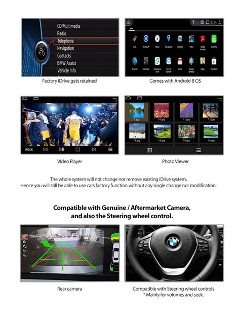 Bmw E60 5 Series Idrive Cic 88 Touch Apple Carplay And Android Auto