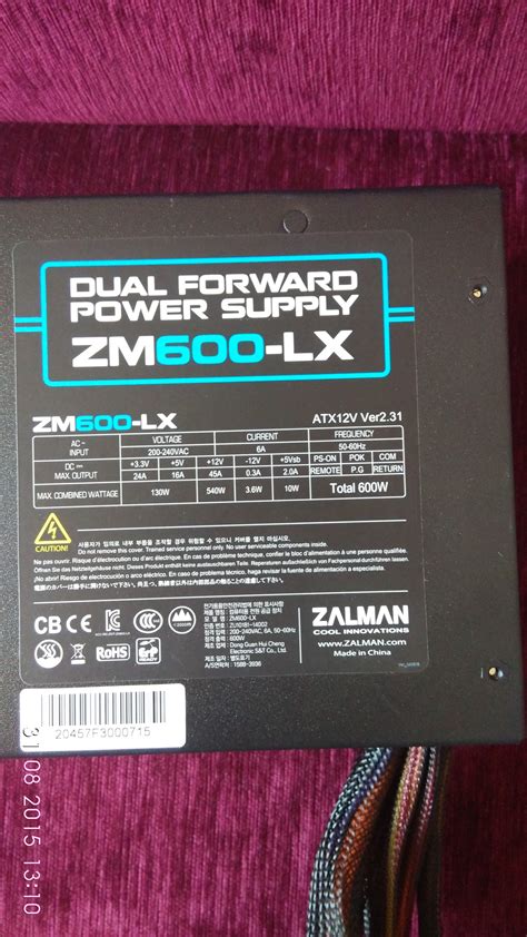 ZALMAN ZM600-LX POWER SUPPLY (İKİ HAFTALIK 150 tl) | DonanımHaber Forum