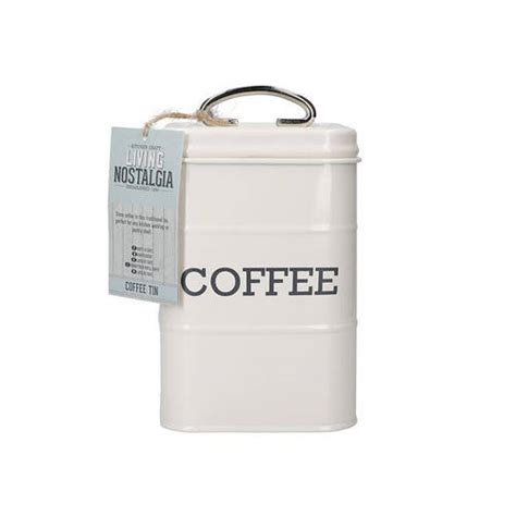 Купить Контейнер для кофе VINTAGE COFFEE TIN CREAM, цена 476 ₴ — Prom ...