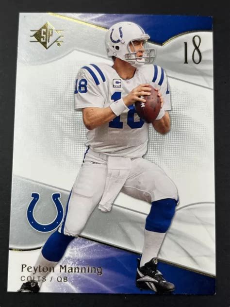 2009 UPPER DECK SP Peyton Manning Colts D Indianapolis 58 EUR 6 66