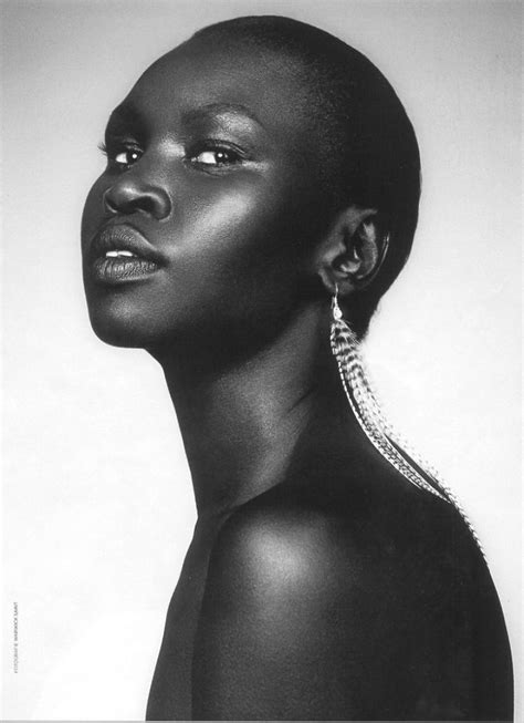 Stunning Photos Of 10 African Dark Skin Models | Dark skin models ...