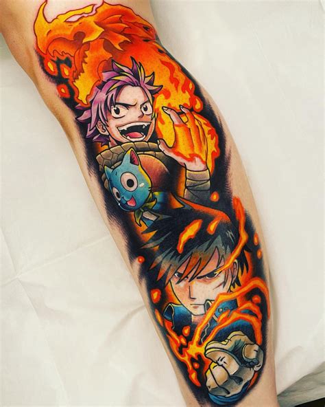 Details More Than 56 Anime Leg Sleeve Tattoo Best Incdgdbentre