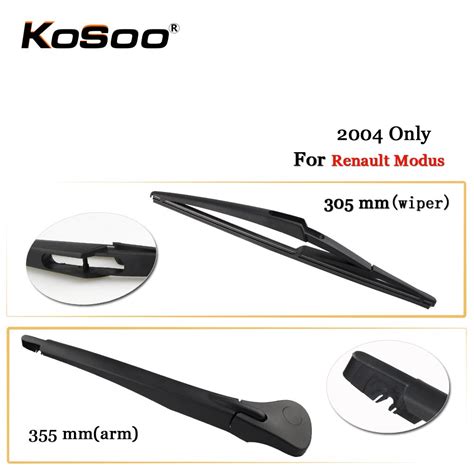 Kosoo Auto Rear Car Wiper Blade For Renault Modus Mm Only Rear