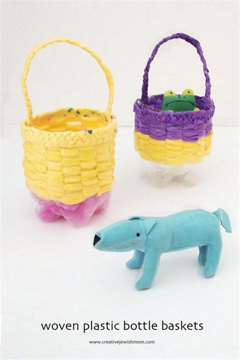 How To Make Woven Recycled Plastic Bottle Easter Baskets Recycled