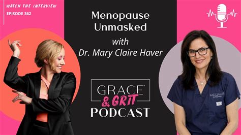 Episode 362 Menopause Unmasked W Dr Mary Claire Haver YouTube