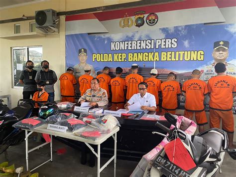 Kurun Waktu Dua Bulan Dirreskrimum Polda Babel Ungkap Kasus