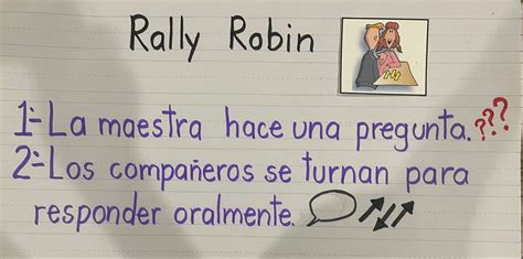 Rally Robin. Kagan’s Structure | Bilingual kindergarten, Bilingual, Math