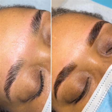 Light Brow Hair Brow Care Permanent Eyelash Extensions Semi