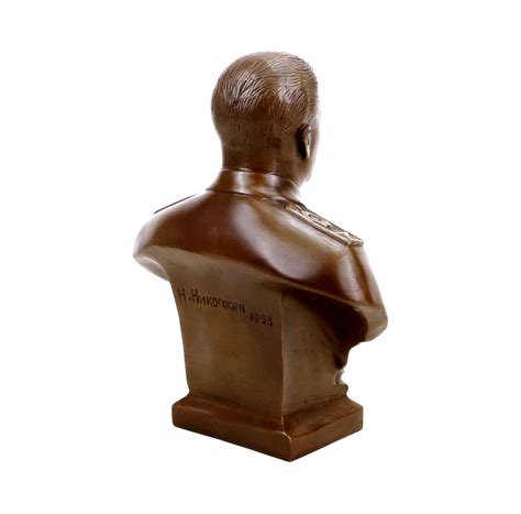 Josef Stalin Büste (1953) - signiert - Bronze Büste - Militaria kaufen