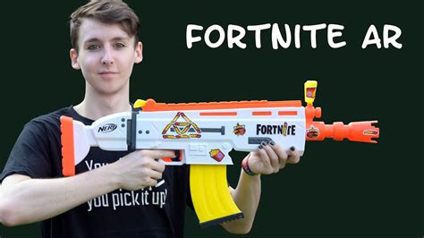 Nerf Fortnite AR DURR Unboxing Review Test MagicBiber Deutsch