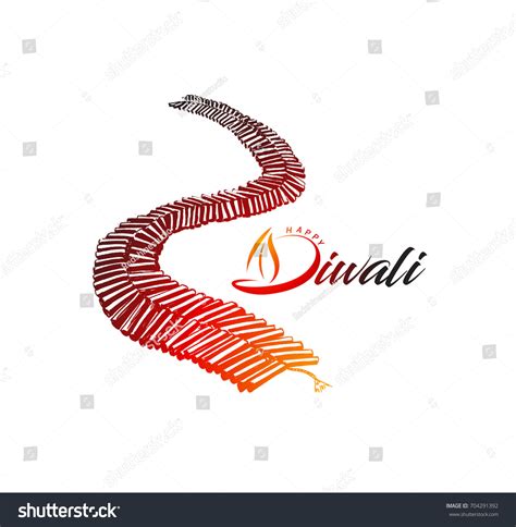 Diwali Crackershand Drawn Sketch Vector Illustration Stock Vector ...