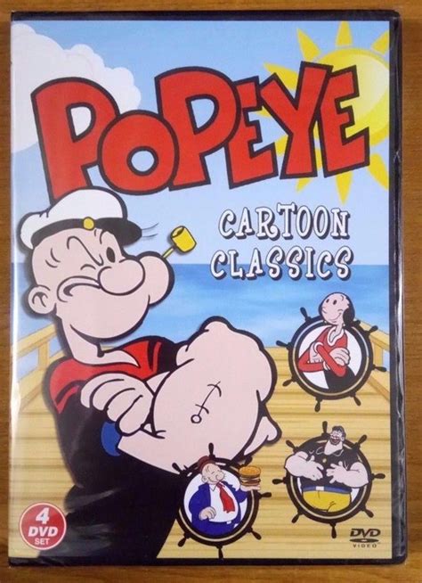 Popeye Cartoon Classics 4 DVD Set Dvd Dvd S Bol