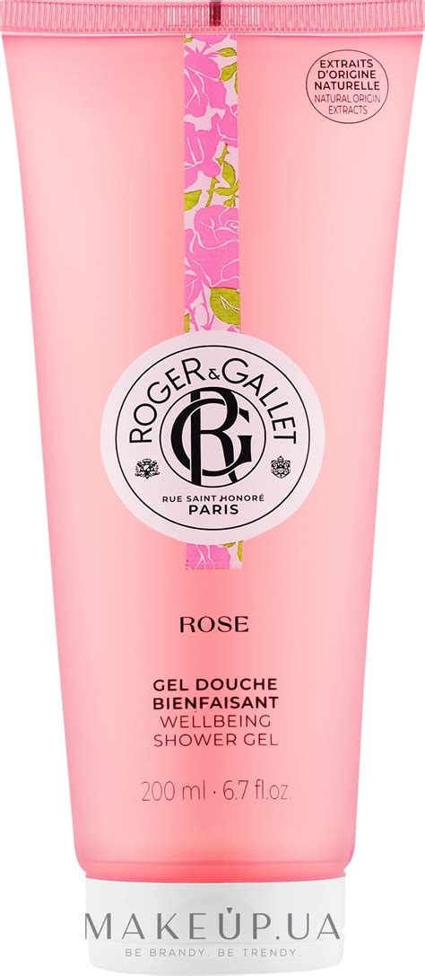 Roger&Gallet Rose Wellbeing Shower Gel - Гель для душа "Роза": купить ...