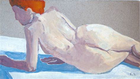 Reclining nude 2020 3 Painting by François SPEICH Saatchi Art