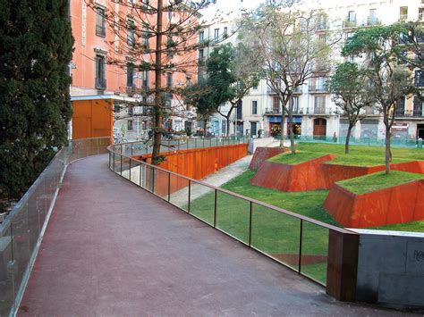 Plaça Vila de Madrid Barcelona BCQ arquitectura 谷德设计网