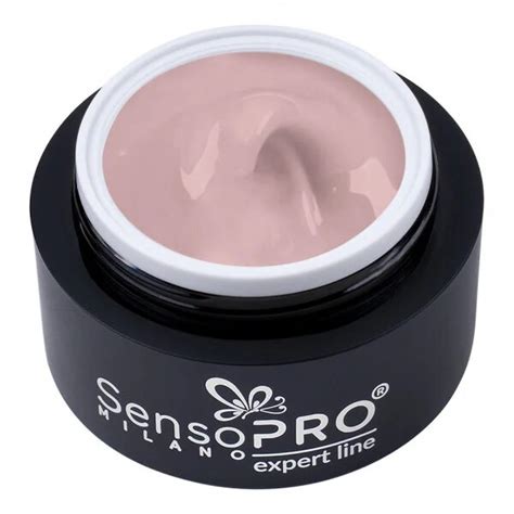 Gel Constructie Unghii Expert Line SensoPRO Milano Nude Rose 15ml EMAG Ro