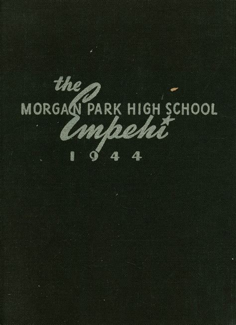 1944 Yearbook From Morgan Park High School From Chicago Illinois For Sale