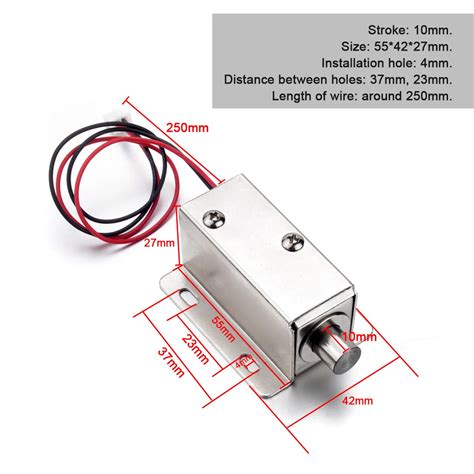 DC12V Mini Elektromanyetik Kontrol Kilidi Dosya Ekran Kabine Kap Ekmece