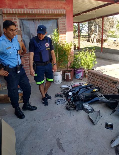 Cuatro Allanamientos Por El Robo De Motos En El Valle De Punilla El