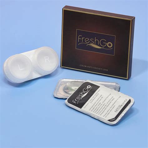 Купить Цветные линзы FreshGo Hidrocor с диоптриями (0,00~-8,00) По ...