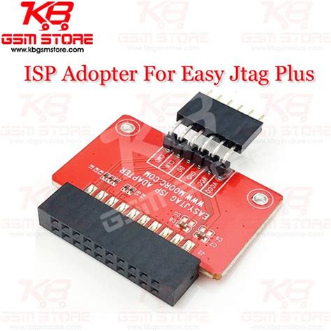 ISP Adapter For Easy Jtag Plus Box RED