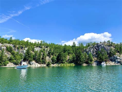 Covered Portage Cove, North Channel : r/ontario