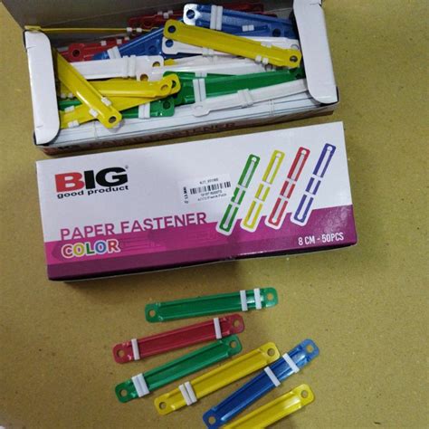 Jual Paper Fastener File Acco Aco Ako Plastik Big Putih