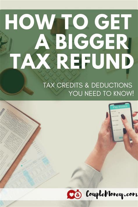 How To Get A Bigger Tax Refund Couple Money Tax Refund Couples