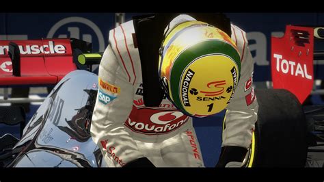 Helmets - Senna Tribute Helmet | RaceDepartment