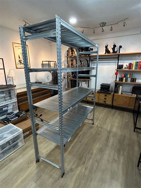 Stainless Steel Rack BOLTLESS STORAGE RACK Silver High Tensile