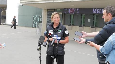 Meg Lanning speaks before Season Launch | Melbourne Stars