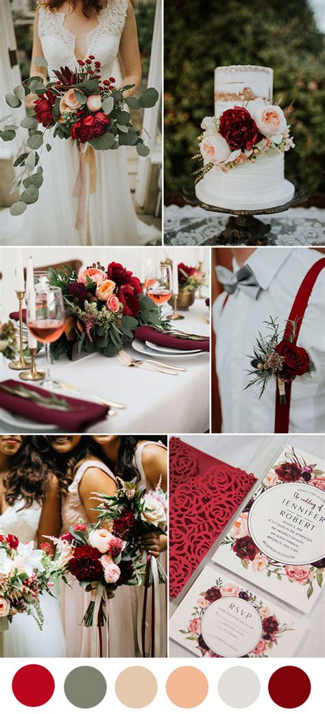 Wine Color Palette Wedding - Goimages Urban