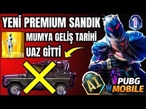 YENİ PREMIUM SANDIK YENİ MUMYA DUCATİ UAZ GİTTİ A1 ROYALE PASS