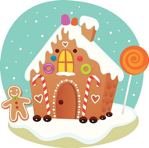 Gingerbread House Clip Art Vector Images And Illustrations Istock