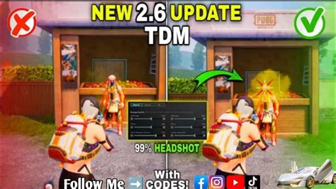 New Update 😱 Best Tdm Headshot Sensitivity Settings Tips And Tricks For