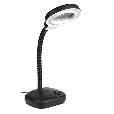 40 Led Lighting Desktop Table Desk Flexible Magnifying Lamp 5x 10x Magnifier Sale